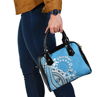 Penrhyn Gospel Day Shoulder Handbag Cook Islands Tribal Pattern
