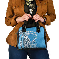 Penrhyn Gospel Day Shoulder Handbag Cook Islands Tribal Pattern