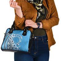 Penrhyn Gospel Day Shoulder Handbag Cook Islands Tribal Pattern