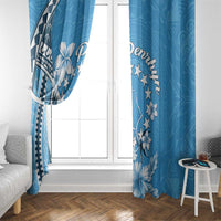 Penrhyn Gospel Day Window Curtain Cook Islands Tribal Pattern