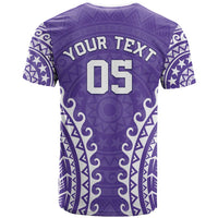 Custom Cook Islands Rarotonga T Shirt Polynesian Tribal Tattoo