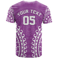 Custom Cook Islands Mangaia T Shirt Polynesian Tribal Tattoo