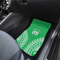 Custom Cook Islands Mitiaro Car Mats Polynesian Tribal Tattoo