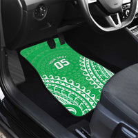 Custom Cook Islands Mitiaro Car Mats Polynesian Tribal Tattoo
