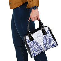 Custom Cook Islands Palmerston Shoulder Handbag Polynesian Tribal Tattoo