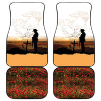 Australia And New Zealand ANZAC Day Car Mats Battle Of Beersheba LT05 - Polynesian Pride