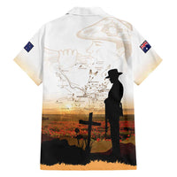 Australia And New Zealand ANZAC Day Family Matching Puletasi and Hawaiian Shirt Battle Of Beersheba LT05 - Polynesian Pride