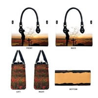 Australia And New Zealand ANZAC Day Leather Bag Battle Of Beersheba LT05 - Polynesian Pride