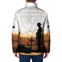 Australia And New Zealand ANZAC Day Padded Jacket Battle Of Beersheba LT05 - Polynesian Pride