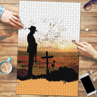 Australia And New Zealand ANZAC Day Puzzle Battle Of Beersheba LT05 Beige - Polynesian Pride