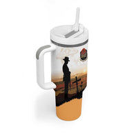 Australia And New Zealand ANZAC Day Tumbler With Handle Battle Of Beersheba LT05 - Polynesian Pride