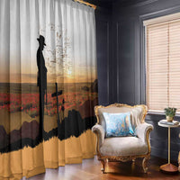 Australia And New Zealand ANZAC Day Window Curtain Battle Of Beersheba LT05 - Polynesian Pride