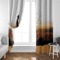 Australia And New Zealand ANZAC Day Window Curtain Battle Of Beersheba LT05 - Polynesian Pride