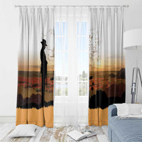 Australia And New Zealand ANZAC Day Window Curtain Battle Of Beersheba LT05 - Polynesian Pride
