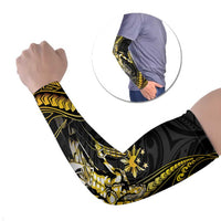 Filipinos Lapu Lapu Hero Arm Sleeves Gold Polynesian Tribal Tattoo
