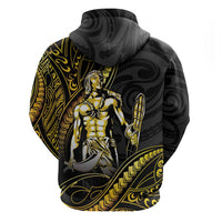 Filipinos Lapu Lapu Hero Hoodie Gold Polynesian Tribal Tattoo LT05 - Polynesian Pride