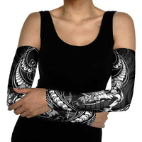 Filipinos Lapu Lapu Hero Arm Sleeves Black Polynesian Tribal Tattoo