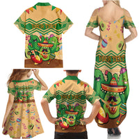 Personalised Hawaii Cinco De Mayo Family Matching Summer Maxi Dress and Hawaiian Shirt Funny Style LT05 - Polynesian Pride