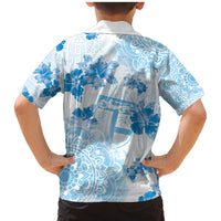 Happy Fiji Girmit Day Family Matching Mermaid Dress and Hawaiian Shirt Fijian Tapa With Mandala Pattern LT05 - Polynesian Pride