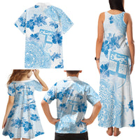 Happy Fiji Girmit Day Family Matching Tank Maxi Dress and Hawaiian Shirt Fijian Tapa With Mandala Pattern LT05 - Polynesian Pride