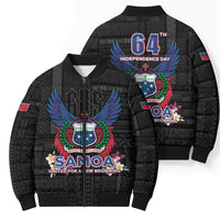 Samoa 64th Independence Anniversary Bomber Puffer Jacket