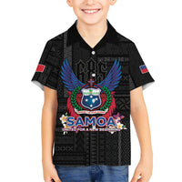 Samoa 64th Independence Anniversary Family Matching Mermaid Dress and Hawaiian Shirt