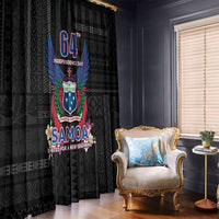 Samoa 64th Independence Anniversary Window Curtain