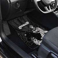 Hawaii King Kamehameha Day Parade Car Mats With Pa'u Riders Plumeria Kakau Tribal Pattern LT05 - Polynesian Pride