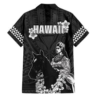 Hawaii King Kamehameha Day Parade Family Matching Short Sleeve Bodycon Dress and Hawaiian Shirt With Pa'u Riders Plumeria Kakau Tribal Pattern LT05 - Polynesian Pride