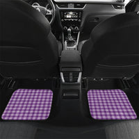 Violet Hawaii Palaka Car Mats Maile Pikake Honohono Orchid Lei