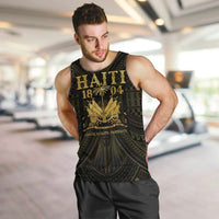 Haiti 1804 Men Tank Top Polynesian Gold Neg Maron