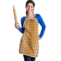 Beige Samoa Malu Tattoo Inspired Apron - Polynesian Pride