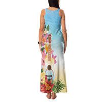 National Ukulele Day Family Matching Tank Maxi Dress and Hawaiian Shirt Tropical Vibe LT05 - Polynesian Pride
