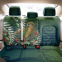 New Zealand Kea Bird Back Car Seat Cover With Maori Koru Fern - Polynesian Pride