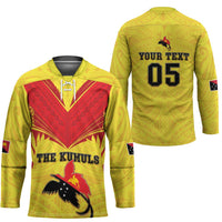 Papua New Guinea Rugby Custom Hockey Jersey Kumuls Heritage