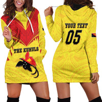 Papua New Guinea Rugby Custom Hoodie Dress Kumuls Heritage