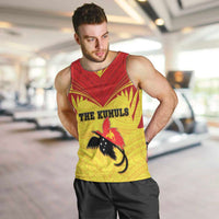 Papua New Guinea Rugby Custom Men Tank Top Kumuls Heritage