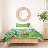Aloha Hawaii St Patrick's Day Bedding Set Polynesian Style
