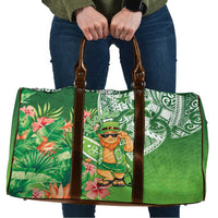 Aloha Hawaii St Patrick's Day Travel Bag Polynesian Style