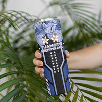 French Polynesia Tuamotu Archipelago Skinny Tumbler Polynesian Pattern Unique Style