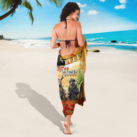 Australia And New Zealand ANZAC Day Sarong Kangaroo And Kiwi Bird Soldiers Lest We Forget LT05 - Polynesian Pride