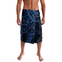 Polynesian Sunset Plumeria Lavalava Navy Polynesian Tattoo