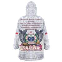 Samoa Independence Day Wearable Blanket Hoodie Samoa United For A New Beginning