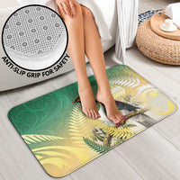 New Zealand Pigeon Kereru Bathroom Set Maori Fern Art Green Gradient LT05 - Polynesian Pride