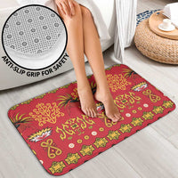 Papua Batik Motif Bathroom Set Papua Spirit Red Version LT05 - Polynesian Pride
