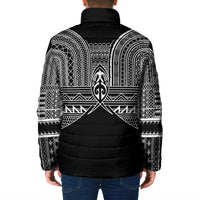 Philippines Igorot Tribal Inspired Padded Jacket Black Version LT05 - Polynesian Pride