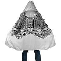 Philippines Igorot Tribal Inspired Cloak White Version LT05 Unisex White - Polynesian Pride