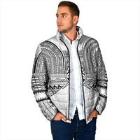 Philippines Igorot Tribal Inspired Padded Jacket White Version LT05 - Polynesian Pride