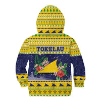 Tokelau Christmas Kid Hoodie Tokelauan Badge Manuia Te Kilihimahi LT05 - Polynesian Pride