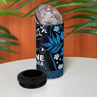 Micronesia FSM 691 4 in 1 Can Cooler Tumbler Respect Culture